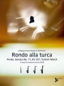 Mozart, Wolfgang Amadeus, Rondo alla turca KV 331 f�r 4 Saxophone (SATBar) Partitur und Stimmen