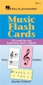 Music Flash Cards - Set A f�r Klavier Instrumentenkarte