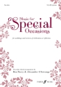 Music for special Occasions - secular for female chorus (mixed chorus (SAB)) and piano,  score