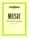 Music Writing Book 12 staves, 48 pages
