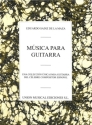 Musica para guitarra Collecion unica para guitarra del celebre compositor espanol