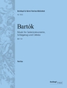 Musik f�r Saiteninstrumente, Schlagzeug und Celesta BB114 Partitur