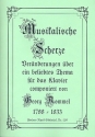 Musikalische Scherze f�r Klavier