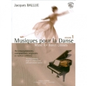 Musiques pour la danse vol.1 (+CD) pour piano piano (accompagnement de la classe de danse)