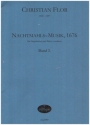 Nachtmahls=Musik, 1676 Band 1 f�r Gesang und Bc Partitur (Bc ausgesetzt)