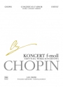 National Edition vol.34 B 8b Concerto in f minor op.21 for piano and orchestra score (concert version)