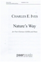 Nature's Way for mixed chorus and piano score