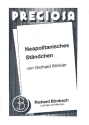 Neapolitanisches St�ndchen: f�r Salonorchester Direktion und Stimmen