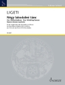 N�gy lakodalmi t�nc f�r 3 Singstimmen oder Frauenchor (SMezA) und Klavier Partitur