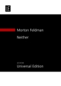 Neither f�r Sopran und Orchester Studienpartitur
