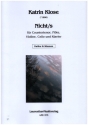 Nicht/s f�r Countertenor, Fl�te, Violine, Violoncello und Klavier Partitur und Stimmen