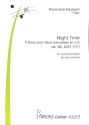 Night Time op.68 f�r 2 Klarinetten Spielpartitur