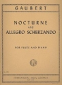 Nocturne and allegro scherzando for flute and piano