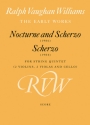 Nocturne and Scherzo  and Scherzo for 2 violins, 2 violas and cello,  score