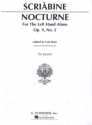 Nocturne op.9,2 for the left hand alone for piano