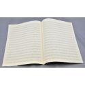 Notenpapier Bach-Format hoch 16 Systeme 24x32,5 cm (5 B�gen)