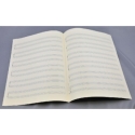 Notenpapier Bach-Format hoch 6x2 Systeme 24x32,5 cm Klavier-Solo