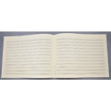 Notenpapier Quart-Format quer 12 Systeme 34x27 cm (5 B�gen)