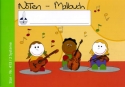 Notenschulheft Notenmalbuch 2 Systeme