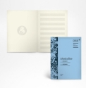 Notizheft zum Komponieren und Notieren (Din A6, 32 Seiten) Musicalien Partitur-Bibliothek