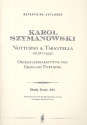 Notturno und Tarantella op.28 f�r Violine und Orchester Studienpartitur