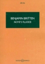 Noye's Fludde op. 59 HPS 761 f�r Soli (ABarB), Sprecher, Kinderchor und Instrumente Studienpartitur