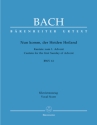 Nun komm, der Heiden Heiland Kantate Nr.61 BWV61 Klavierauszug (dt)