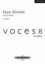 Nunc Dimittis for mixed chorus (piano for rehearsal only) chorus score