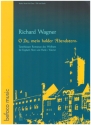 O Du, mein holder Abendstern f�r Englischhorn und Harfe (Klavier) Partitur und Stimme