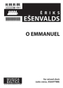 O Emmanuel for  mixed choir (solo voice, SSAATTBB) choral score