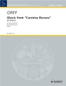 O Fortuna aus Carmina Burana f�r Streichorchester, Klavier und Percussion Stimmen (8-8-4-4-4-4)
