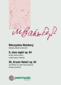 O grauer Nebel op.84 f�r Bass und Klavier (pol)