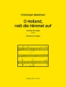 O Heiland, rei� die Himmel auf (2017) -Partita f�r Orgel- ORGEL Partitur