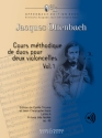 Offenbach, Jacques, Cours m�thodique de duos pour deux violoncelles Vo 2 Violoncelli (+ Online-Audio) Spielpartitur