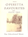 Operetta favourites for flute trio score