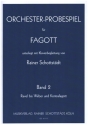 Orchester Probespiel Band 2 f�r Fagott (Kontrafagott) und Klavier