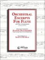 Orchestral Excerpts for flute with piano accompaniment