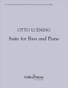 Otto Luening, Suite Double Bass and Piano Buch + Einzelstimme