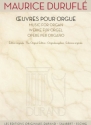 Ouevres pour Orgue