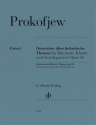Ouvert�re �ber hebr�ische Themen op. 34 f�r Klarinette, Klavier und Streichquartett Partitur und Stimmen