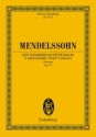 Ouvert�re zu Ein Sommernachtstraum op.21 f�r Orchester Studienpartitur