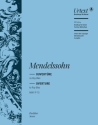 Ouvert�re zu Ruy Blas c-Moll (op.95) MWV P 15 f�r Orchester Partitur