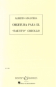Overtura para el Fausto Criollo op. 9 HPS 1000 f�r Orchester Studienpartitur
