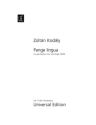 Pange lingua f�r gem Chor und Orgel Chorpartitur