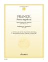 Panis angelicus f�r 2 Soprane und Klavier (Orgel) Einzelausgabe