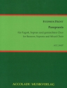 Parapraxis f�r Fagott, Sopran und gem Chor Partitur