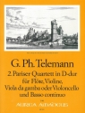 Pariser Quartett D-Dur Nr.2 f�r Fl�te, Violine, Viola da gamba oder Violoncello und Bc