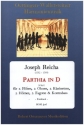 Parthia in D (497) f�r 2 Fl�ten, 2 Oboen, 2 Klarinetten, 2 H�rner, 2 Fagotte & Kontrabass Partitur und Stimmen