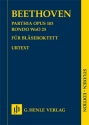 Parthia op.103  und  Rondo WoO25 f�r 2 Oboen, 2 Klarinetten, 2 Fagotte und 2 H�rner Studienpartitur
