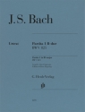 Partita B-Dur Nr. 1 BWV 825 f�r Klavier Ausgabe ohne Fingersatz
